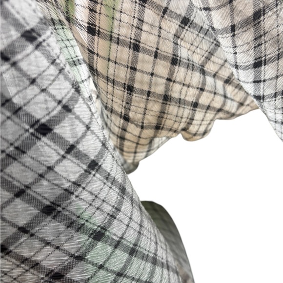 TALULAH La Maison Wild Heart Midi Dress Plaid NWT - Picture 3 of 9